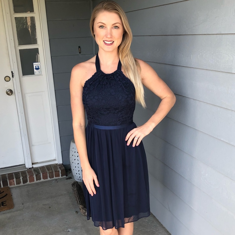 David’s Bridal bridesmaid dress